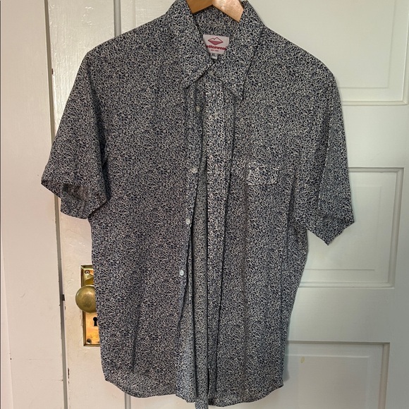 Battenwear Men's Navy and White Casual Button Down Shirt. Size XL - Picture 1 of 6
